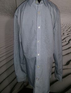 Bannana Republic Checkered Dress Shirt